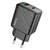 Зарядное устройство Hoco Sunlight dual-port charger CS23A 1USB/1Type-C, 30W/3A, PD/QC Black (000010468)