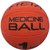 Медицинбол Meta Colour Medicine Ball 1 кг помаранчевий 19,5 см (3000100100), Діаметр: 19.5 см, Вага: 1 кг