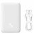 Повербанк Baseus Magnetic Mini Wireless Fast Charge 20000 mAh 20W White (PPCX150002), Ёмкость: 20 000 mAh, Цвет : White, Мощность : 20 Вт, изображение 5