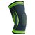 Компресійний наколінник MadMax MFA-284 3D Compressive knee support Dark grey/Neon green M (MFA-284_M), Розмір: M