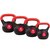 Гиря Toorx вінілова PVC 4 кг Black/Orange (KRP-4) 931125, Вага: 4 кг, зображення 2