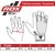 Перчатки для зала RDX W1 Full Finger Plus Black L (WGA-W1FB-L+), Размер: L, Цвет: Чёрный, изображение 8