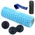 Массажный набор PowerPlay PP_4097 EPP Set 4 in 1 Blue (PP_4097_Blue), Резинка с уровнем сопротивления: 7.5 кг, Цвет массажёра : Голубой