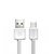 Кабель Remax Micro USB Fast Data RC-008m White (000000906), Цвет: White