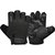Перчатки для фитнеса RDX T2 Half Black Plus M (WGA-T2HB-M+), Размер: M, Цвет: Чёрный