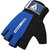 Перчатки для зала RDX W1 Half Blue S (WGA-W1HU-S), Размер: S, Цвет: Чёрный/Синий, изображение 3