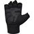 Перчатки для зала RDX W1 Half Purple Plus M (WGA-W1HPR-M+), Размер: M, Цвет: Чёрный/Фиолетовый, изображение 4