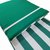 Матрас для шезлонга Ost-Fran Uni ткань тексилк бело-зеленые полосы 1008 (3600), изображение 2