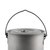 Котелок туристический титановый 1.25л Mobi Garden NX20666032 titanium (6928405319692), изображение 3