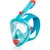 Полнолицевая маска для дайвинга Aqua Speed Spectra 2.0 KID 7083 бирюзовый/красный, детская р. L (248-02)