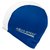 Шапка для плавания Aqua Speed Polyester Cap 5764 взрослая, синий/белый OSFM (091-15)