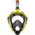 Полнолицевая маска для дайвинга Aqua Speed Drift 9942 черный/желтый р. L/XL (249-38)