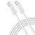 Кабель Anker 322 USB-C to USB-C 1.8 m Nylon белый (A81F6H21/A81F6G21)