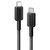 Кабель Anker 322 USB-C to USB-C 0.9 m Nylon черный (A81F5G11)