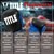 Боксерские перчатки Title Boxing Dynamic Strike Black/Blue 12 ун (XDBG 12 BK/BL), Вес: 12 унций, Цвет: Чёрный/Синий, изображение 7