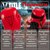 Боксерські рукавички Title Boxing Vegan Gloves Red/Black 8 ун (VGFBG 8 oz RD/BK), Вага: 8 унцій, Колір: Червоний/Чорний, зображення 7