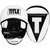Лапы боксерские Title Boxing Attack “Big-T” Punch Mitts 2.0 White/Black (AAPM2 WH/BK)