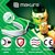 Капа для бокса Makura Ignis (возраст 11+) White/Green (art.6017514051), Цвет: Зелёный/Белый, изображение 3