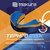Капа для бокса Makura Tephra (возраст 11+) Blue/Orange/Blue (art.6017514126), Цвет: Оранжевый, изображение 2