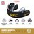 Капа для бокса OPRO Gold Braces под брекеты (возраст 11+) Black/Silver (art.102518001), изображение 2