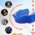 Капа для бокса Shock Doctor Gel Max (возраст 11+) Blue (art. 6150-BLU-AD), Цвет: Синий, изображение 5