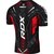 Рашгард с коротким рукавом RDX IMMAF черный/красный S (CSH-IMF-1R-S), Цвет: Чёрный/Красный, Размер: S, изображение 2
