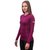 Термокофта жіноча Sensor Merino Active LS M Lilla (SW11MA-lilla-M), Розмір: M, Зріст: 167-171 см, Колір: Ліловий, зображення 3