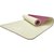 Коврик для йоги Adidas Double Sided Yoga Mat бежевый/темно-розовый 176х61х0.6 см (ADYG-10400WP-NL), Цвет : Розовый