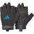 Перчатки для зала Adidas Essential Training Gloves черный/синий M (ADGB-15002BL), Размер: M, Цвет: Чёрный/Синий