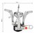 Газовая горелка Starcamp 3000W HX-CS05 silver (SC104), изображение 4