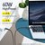 Кабель Baseus Combo twins 2 in 1 Cable Type-C to Type-C/Lightning 1m, 60W (20V 3A) + 18W (9V 2A) чорний (CATLYW-H01), зображення 5