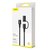 Кабель Baseus Combo twins 2 in 1 Cable Type-C to Type-C/Lightning 1m, 60W (20V 3A) + 18W (9V 2A) чорний (CATLYW-H01), зображення 9
