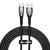 Кабель Baseus Type-C Glimmer Series Fast Charging Data Cable 2m, 100W чорний (000009719)