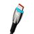 Кабель Baseus Type-C Glimmer Series Fast Charging Data Cable 2m, 100W чорний (000009719), зображення 3
