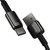 Кабель Baseus Type-C Tungsten Gold Fast Charging Data Cable 1m, 100W чорний (000010122), зображення 2