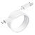 Кабель Borofone Lightning Harmony silicone charging data cable BX55 1m, 2.4A белый (000007607), Цвет: White