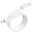 Кабель Borofone Micro USB Harmony silicone charging data cable BX55 1m, 2.4A белый (000007609)