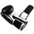 Боксерские перчатки PowerPlay 3004 Classic Черный/Белый 16 ун (PP_3004_16oz_Bl/White), Вес: 16 унций, Цвет: Черный/Белый, изображение 5