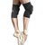 Наколінники PowerPlay 8000 Elastic Knee Support (пара) чорні XS (PP-8000_Black_XS), Розмір: XS, зображення 5