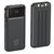 Повербанк Remax RPP-683 Reyluck Series 10000 mAh 2.1A (with cable Type-C+Lightning+USB) Black, изображение 2