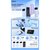 Повербанк Remax RPP-683 Reyluck Series 10000 mAh 2.1A (with cable Type-C+Lightning+USB) Black, изображение 3