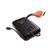 Повербанк VEGER Built-In 2 cables Ultra Mini 30000 mAh Black (VG-W3018)