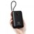 Повербанк VEGER Built-In 2 cables Ultra Mini 30000 mAh Black (VG-W3018), зображення 2