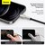 Кабель Baseus Lightning Cafule Series Metal Data Cable 1m, 2.4A Black (CALJK-A05), изображение 4
