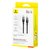 Кабель Baseus Discolor Series Fast Charging Cable USB-C to USB-C 100W, 1m Black (P10374902111-00), изображение 6