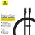 Кабель Baseus Gem Fast-Charging Data Cable USB-C to USB-C 100W, 1m Black (P10373000111-00), изображение 3