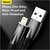 Кабель Baseus Lightning Glimmer Series Fast Charging Data Cable 2m, 2.4A Black (CADH000301), изображение 7
