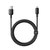 Кабель Baseus Lightning Silky Series Fast Charging Cable 2.4A, 2m Black (P10377702113-01)