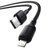 Кабель Baseus Lightning Silky Series Fast Charging Cable 2.4A, 2m Black (P10377702113-01), изображение 2