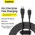Кабель Baseus Type-C to Lightning Pudding Series Fast Charging Cable 20W, 2m Black (P10355701111-01), изображение 4